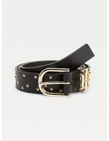 LUXE ORGANIC LEATHER STUDDED BELT
