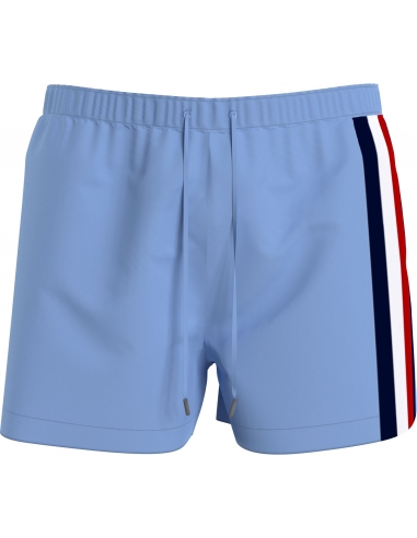 SIGNATURE TAPE MID LENGTH SWIM SHORTS