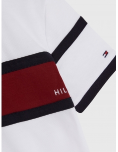 COLOUR-BLOCKED LOGO POLO 2