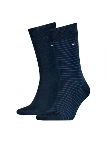 TH MEN SMALL STRIPE SOCK 2P