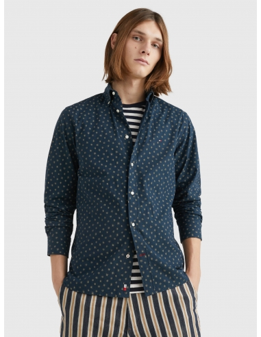 FLORAL PRINT SEERSUCKER REGULAR FIT