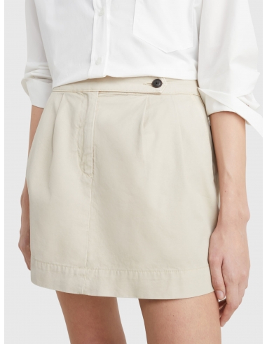 PLEATED MINI SKIRT