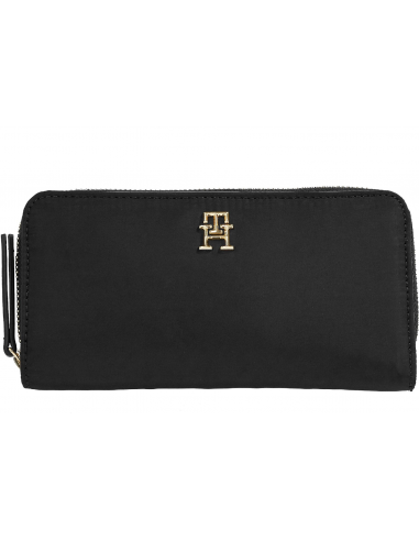 LARGE ZIP-AROUND TH PLAQUE WALLET