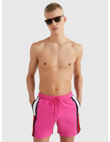 FLAG MID LENGTH SWIM SHORTS