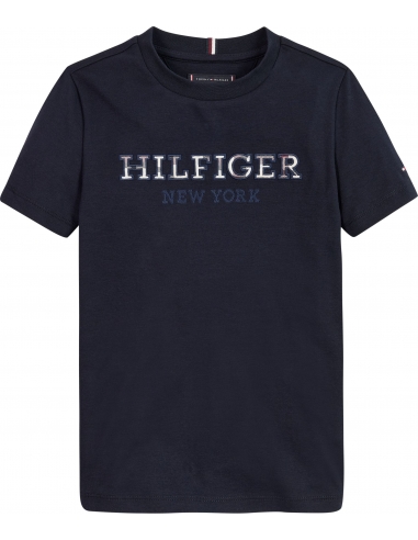 HILFIGER MONOTYPE APPLIQUÉ T-SHIRT