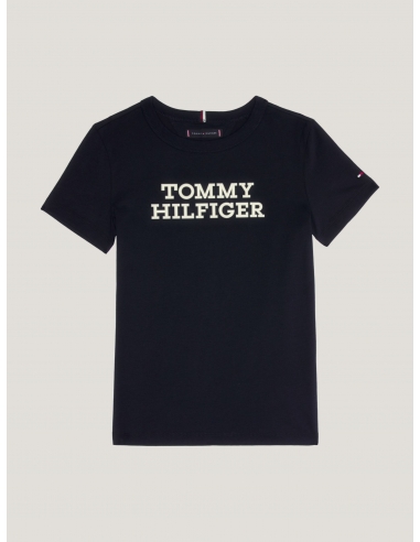 LOGO PEACHED COTTON T-SHIRT