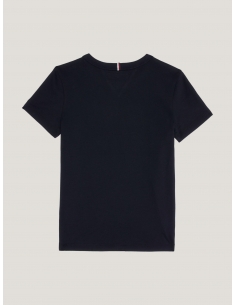 LOGO PEACHED COTTON T-SHIRT 2