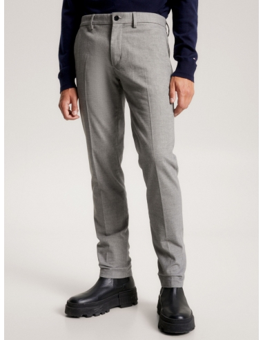 BLEECKER SLIM FIT BRUSHED TROUSERS