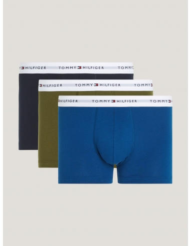 3-PACK ESSENTIAL LOGO WAISTBAND TRUNKS
