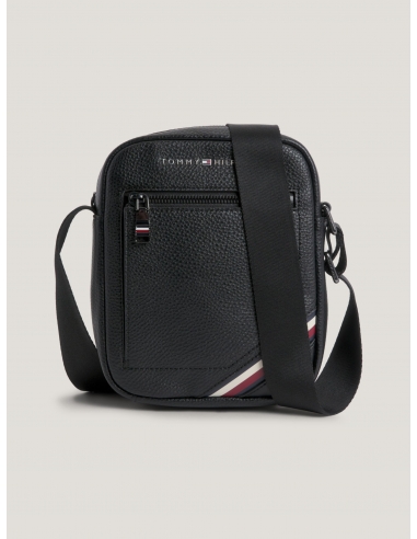 SMALL METAL LOGO REPORTER BAG