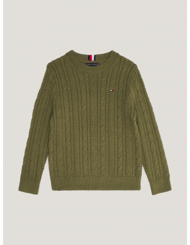 ESSENTIAL CABLE KNIT JUMPER