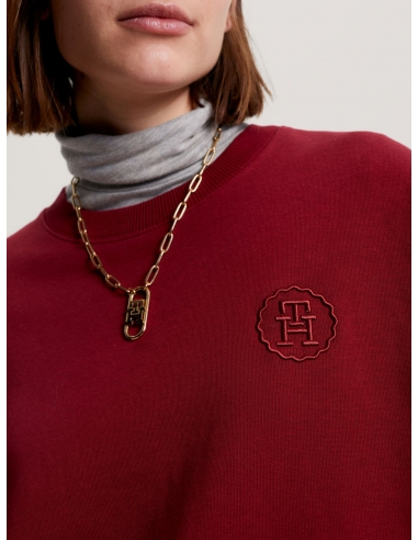 RELAXED FIT CREW NECK SWEATSHIRT